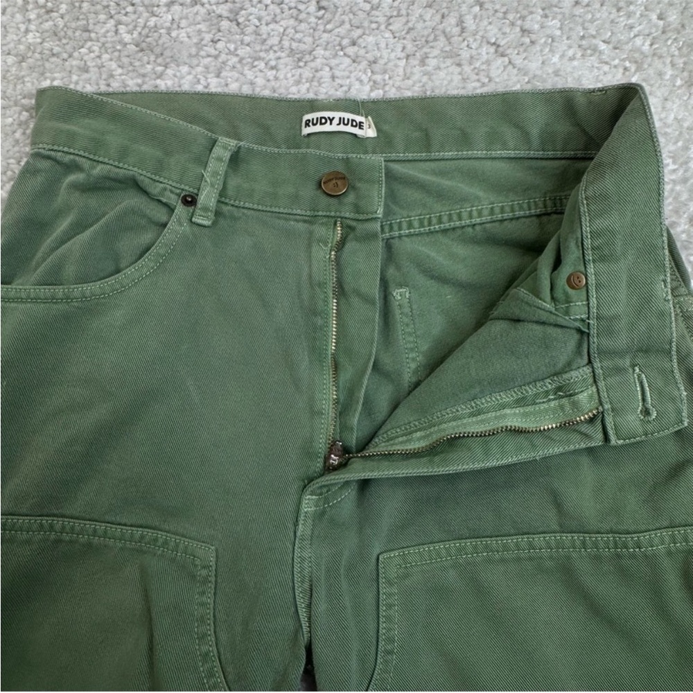 Rudy Jude Green bean utility jeans size 3